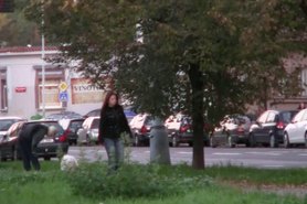 Delightful stripping session