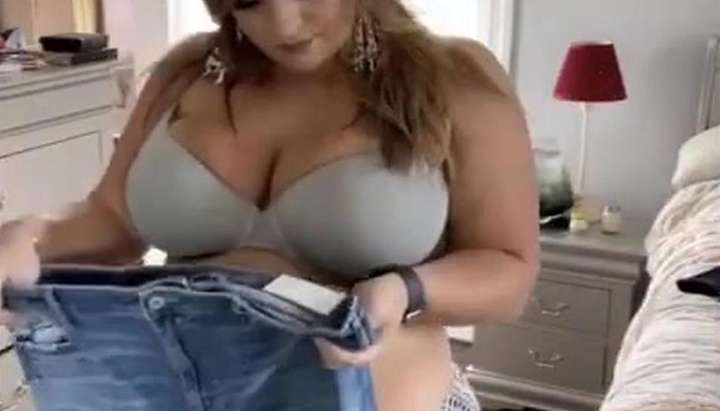 BBW Sweet Becca new jeans haul TNAFlix Porn Videos