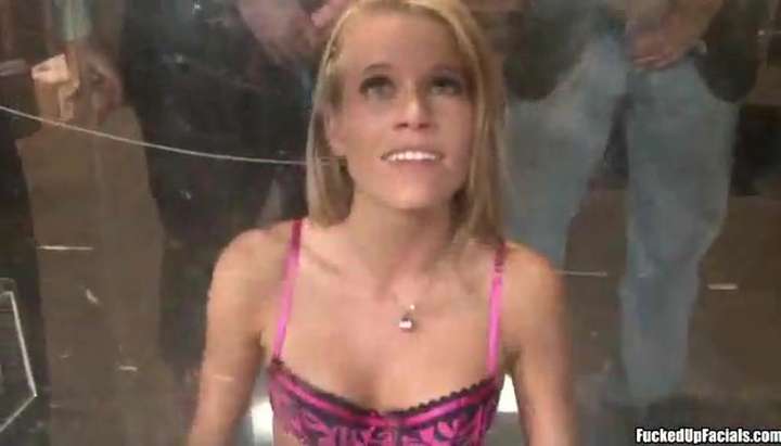 FUCKEDUPFACIALS - Blonde Nympho Munching On Cocks TNAFlix Porn Videos