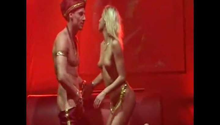 PORNONSTAGE - Nasty blonde sex on stage hard with a big cock guy TNAFlix  Porn Videos
