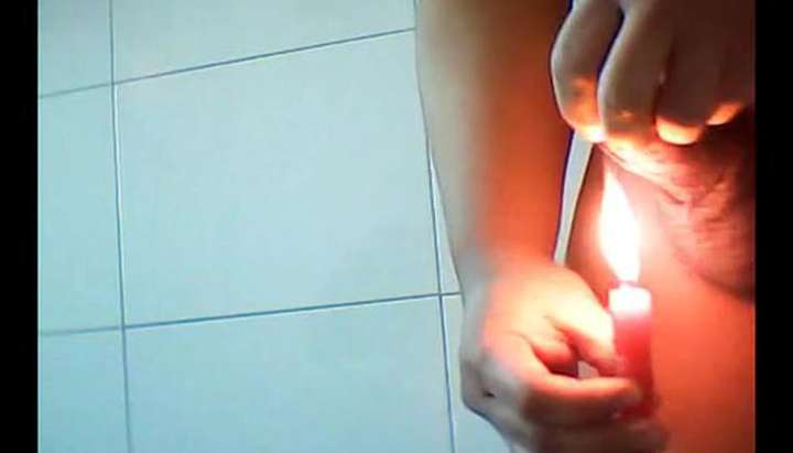 Burning Shaving - No Sound: Burning pubic hair Porn Video - Tnaflix.com