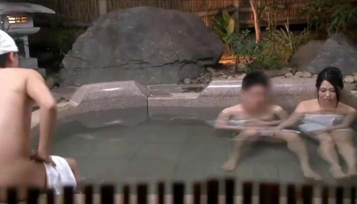 japanese cuckold husband at hot spring
