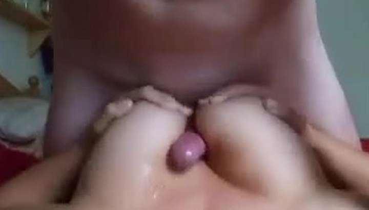 Girlfriend Titty Fuck Cumshot - titty fucking my girlfriend and cum on tits TNAFlix Porn Videos
