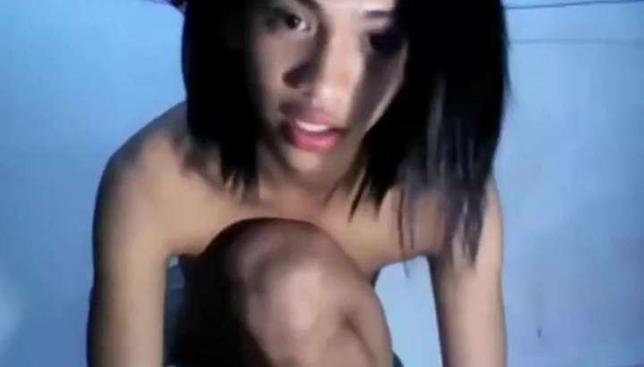 Amazing filipino ladyboy flashing on cam TNAFlix Porn Videos