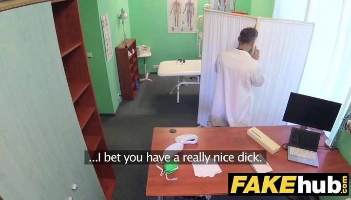 Big Tall Captions - Fake Hospital Tall brunette patient with big natural boobs swallows docs  cum (Anissa Kate) TNAFlix Porn Videos