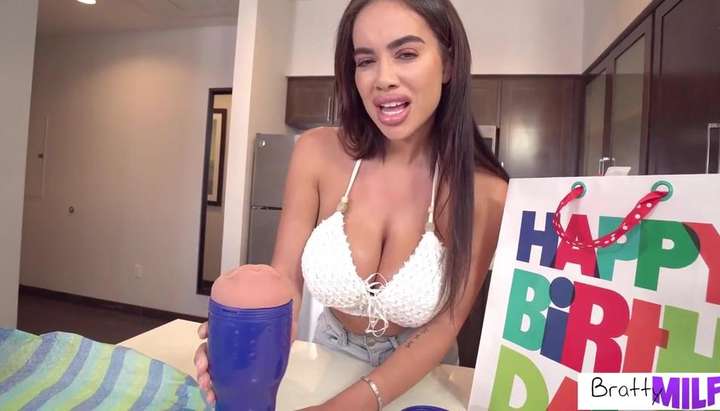 720px x 411px - Brattymilf - Massive Tit Stepmother Victoria June Gets Sex Toy And Birthday  Sex For Horny Stepson TNAFlix Porn Videos