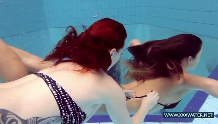 Big Bouncing Tits Underwater - Katrin and Lucy big boobs underwater (Big Tits) TNAFlix Porn Videos