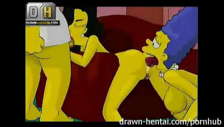 The Simpsons 3 Some Porn - Simpsons Porn - Threesome - Tnaflix.com