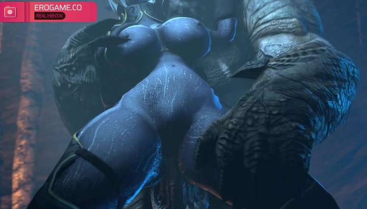 Dark Elf Hentai Porn - Hentai - Dark elf got caught by cave monster with huge dick - Tnaflix.com