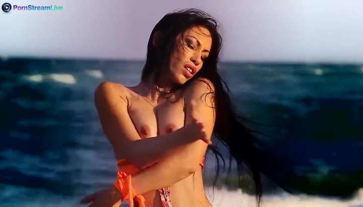 Mia Diamond erotic and sensual masturbation on the beach (Mya Diamond,  Exotic Beauty) - Tnaflix.com