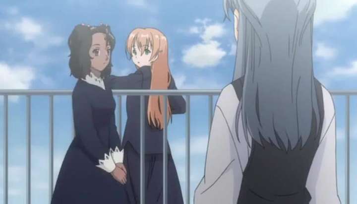 Innocent Lovers 1 - Skinny Anime Lesbian Schoolgirls Lick Pussy At School -  Tnaflix.com