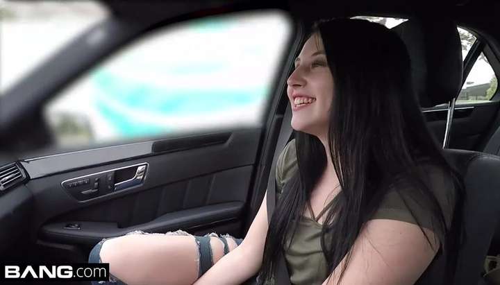 College Girl Sucks In Car - College girl Kinsley Anne sucks cock in a parked car TNAFlix Porn Videos