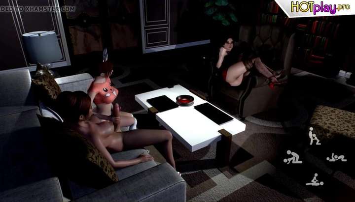 Horny Girl Dp - 3D Futanari â€“ Two Shemales screw horny Girl, Threesome DP TNAFlix Porn  Videos