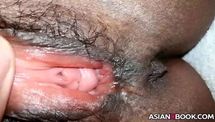 Hairy Asian Pussy Close Up - Hairy Asian Pussy Close up Fingering Porn Video - Tnaflix.com