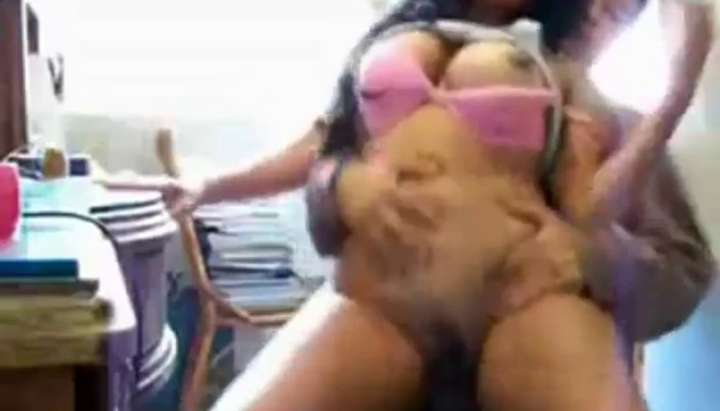 Indian Couple Fucks Behind PC And CumShot On Big Boobs TNAFlix Porn Videos