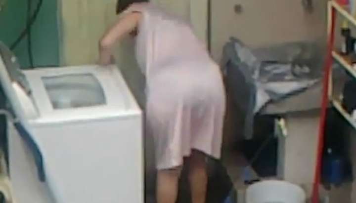 Spying Aunty Big Butt - Bend Over