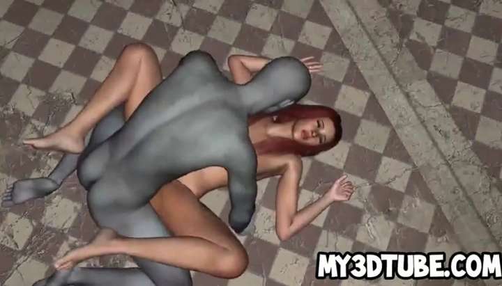 Hot 3d Redhead Porn - Hot 3D redhead babe sucks and fucks a horny zombie TNAFlix Porn Videos