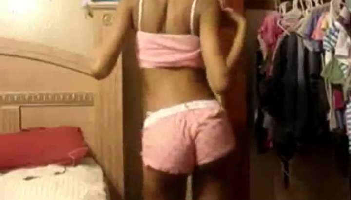 Black Teen Cam Vids - Ebony teen cam dances in her pink thong part6 TNAFlix Porn Videos