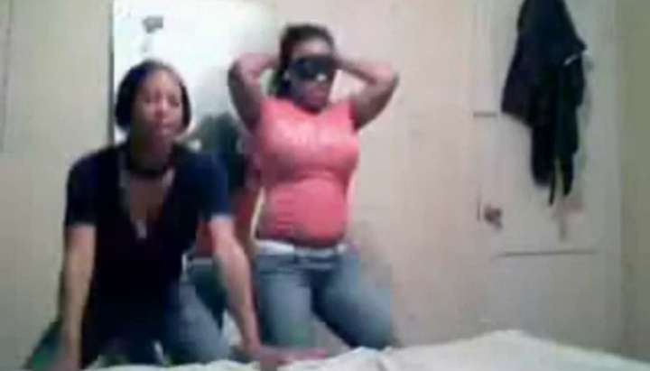 Black Girls Stripping - 2 hot black girls stripping and blowing a cucumber TNAFlix Porn Videos
