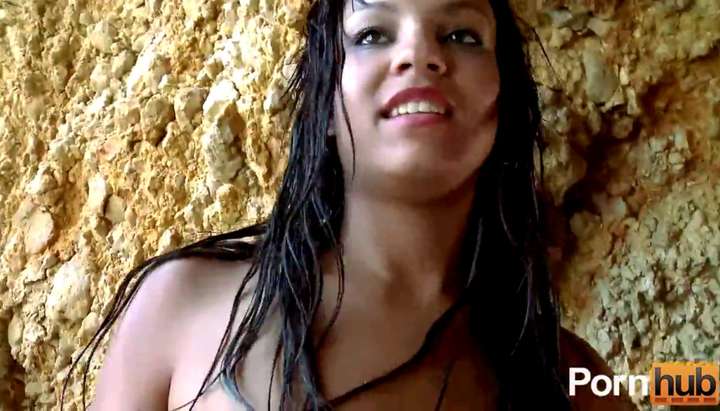 Beach Ebony Babes - Skinny French ebony babe loves fucking on the beach TNAFlix Porn Videos