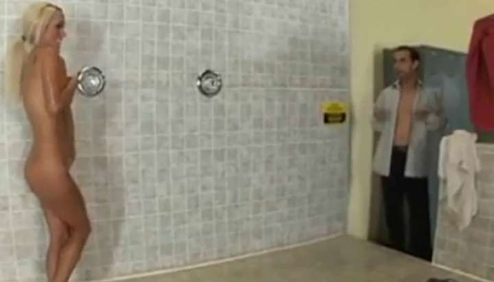 Coed Shower Handjob - Unisex shower - Tnaflix.com