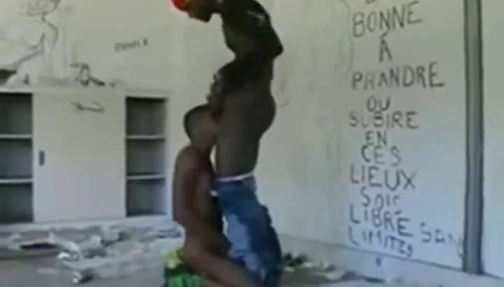Black Thugs Fucking - two young black thugs fuck raw in a squat TNAFlix Porn Videos