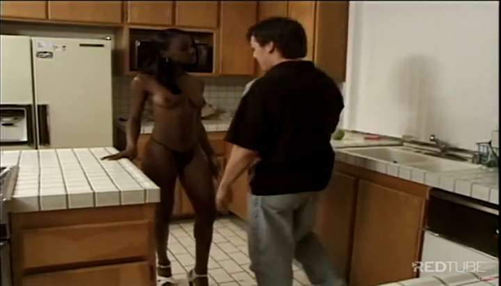 720px x 411px - Hot black babe fucked in the kitchen TNAFlix Porn Videos