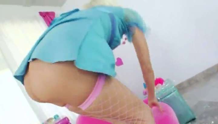 Blonde anal acrobat with brutal anus TNAFlix Porn Videos picture