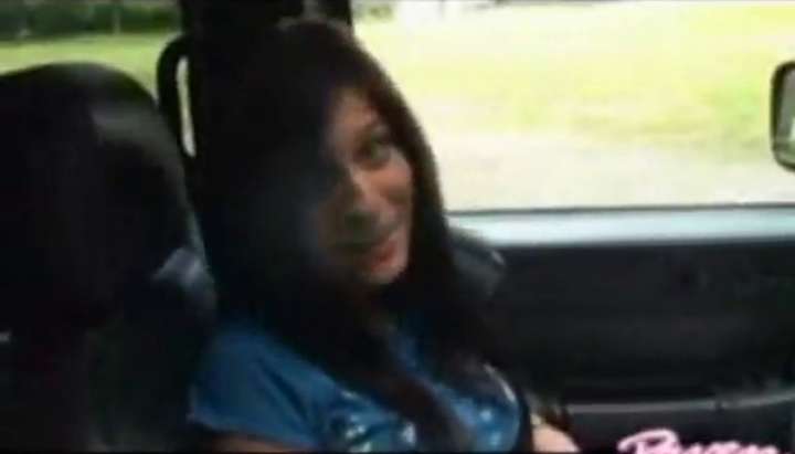 Raven Riley -- POV blowjob in a car TNAFlix Porn Videos photo image