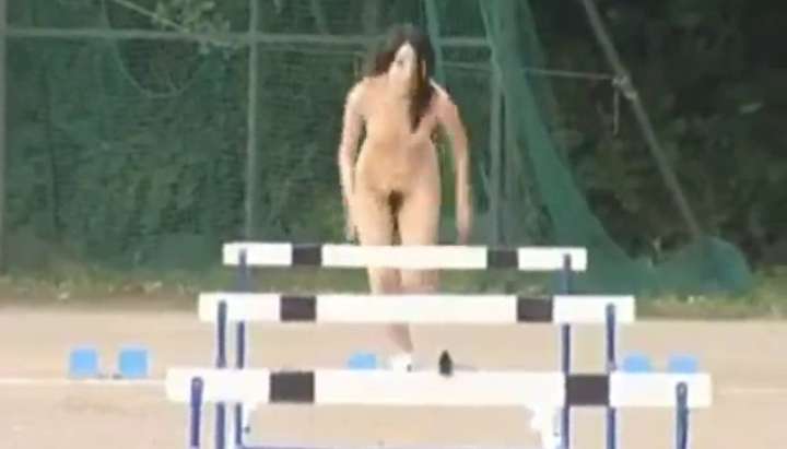 Track Field - Asian amateur in naked track and field part1 - Tnaflix.com