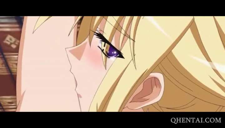 Yellow Hair Porn - Anime blonde gets pussy smashed on the desk - Tnaflix.com, page=4