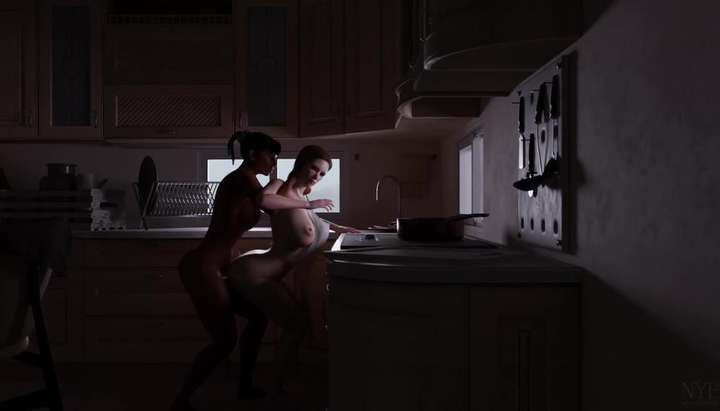 LUCY AND ALIMA FUTA ACTION IN THE KITCHEN TNAFlix Porn Videos