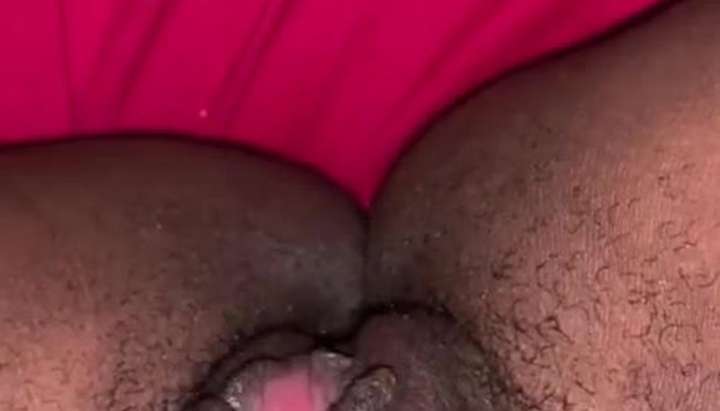 Ebony Tight Hairy Pussy - Ebony playing with tight wet hairy pussy TNAFlix Porn Videos