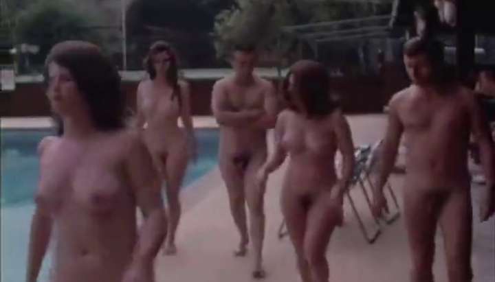 Vintage Naturist Swinger - Naked Swingers Have Fun at Nudist Resort - Tnaflix.com