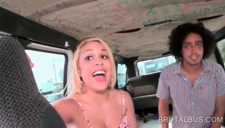 Bus threesome with teen amateurs sharing dick TNAFlix Porn Videos