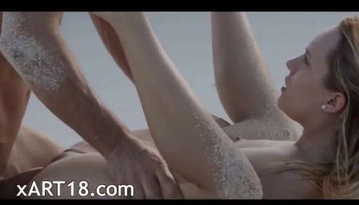 720px x 411px - Extreme art sex of sweet couple on beach - video 2 TNAFlix Porn Videos