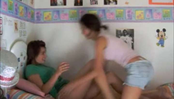Two teens stripping and teasing on webcam - Tnaflix.com