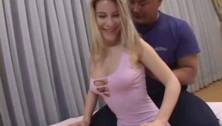 Cute Blonde Girl with Asian Guy TNAFlix Porn Videos