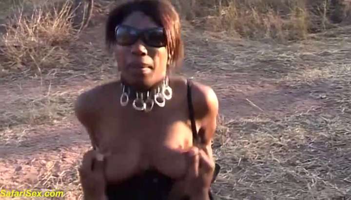 BIZARIX - big boob african outdoor taboo fetish sex TNAFlix Porn Videos