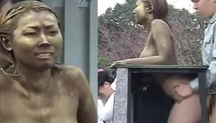 Body Paint Fuck - japanese bodypainted statue fucked Porn Video - Tnaflix.com