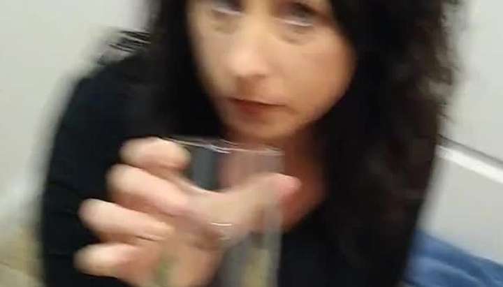 My wife loves to drink both of our piss from a cup TNAFlix Porn Videos