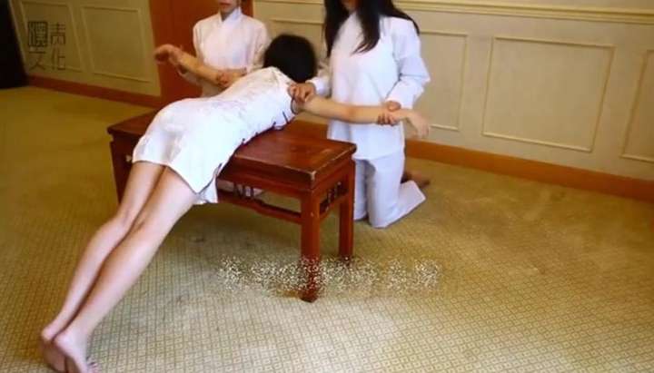 Very Hard Spanking Paddle - Chinese Girl Spanked with Traditional Paddle - Tnaflix.com