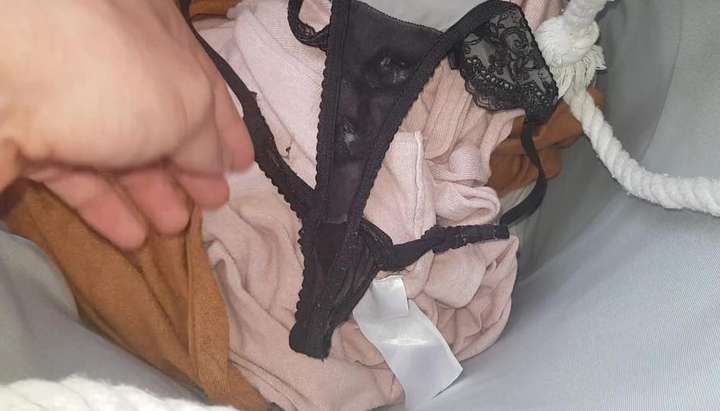 Worn wet dirty panties from laundry grool - Tnaflix.com