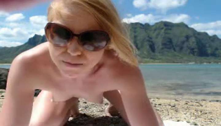 Vintage Nudist Hawaii - Hawaii beach nudist girl outdoor chat stream - Tnaflix.com