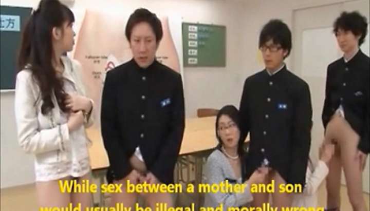 Japanese Mother Son Sex Ed - mothers helping not their sons in sex ed 4 - Tnaflix.com, page=8