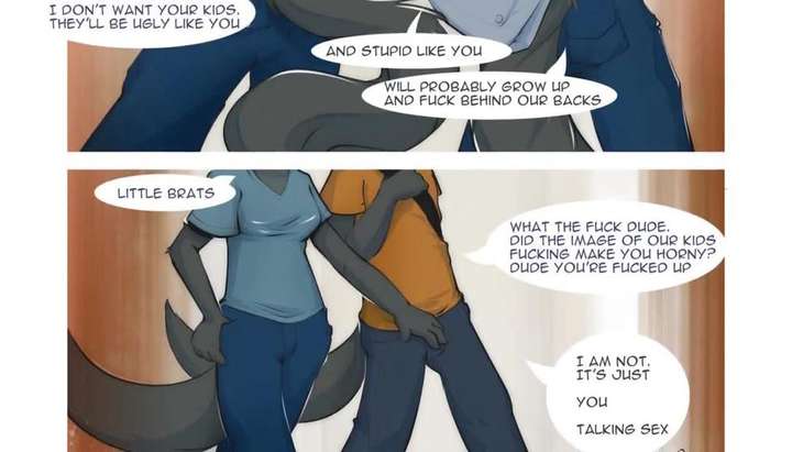 Brother Sister Furry Porn Comics - Furry couple 2 : brother and stepsister fucking in the fitting room and  cinema hall - Tnaflix.com
