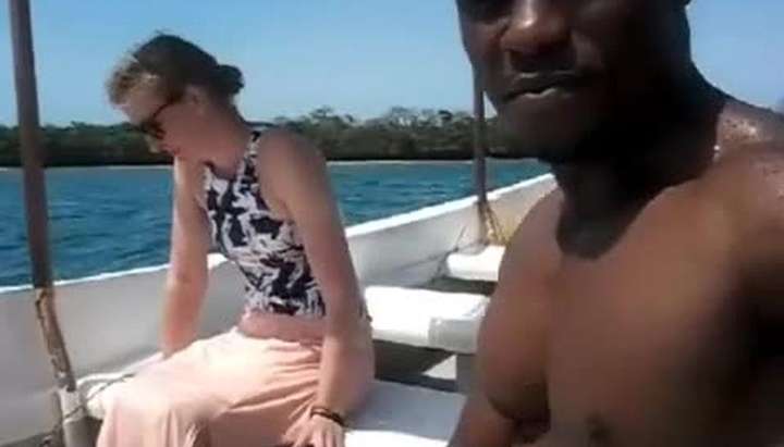 White Wife Interracial Boat Sex - When white women go on a Vacation without hubby - Tnaflix.com