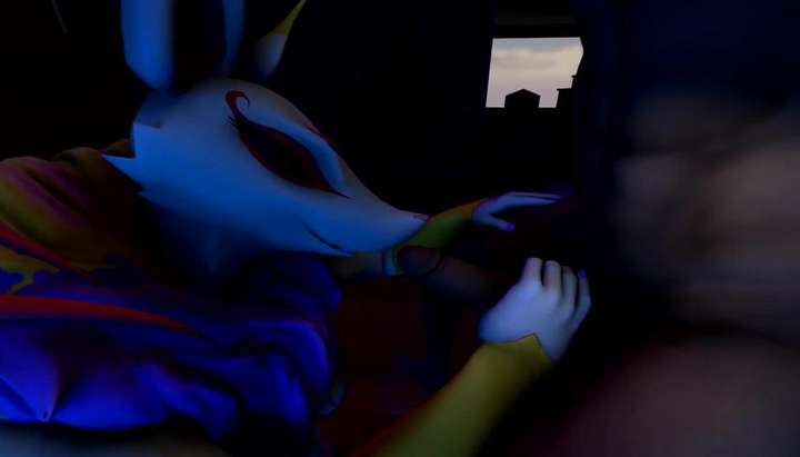 Toon Furries Sucking Dick - Sfm] Kyubi Fox Sucks Dick In Bedroom - Tnaflix.com