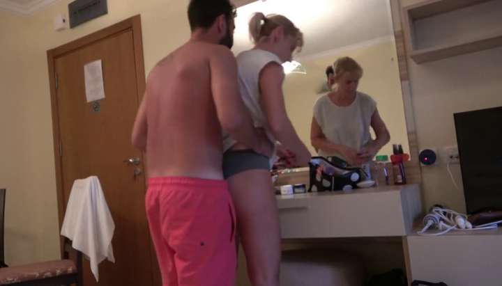 Wife Hotel - Caught by husband while fucking his wife in hotel room! - Tnaflix.com
