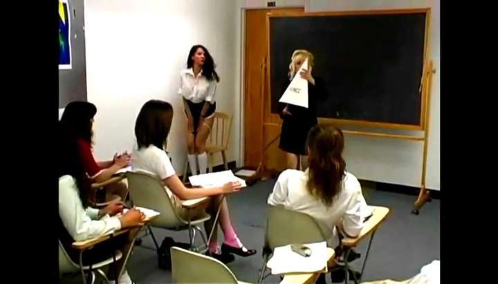 Spanked in front of the class (Lena Ramon, Emily Marilyn, Sheri Lynn) -  Tnaflix.com, page=9